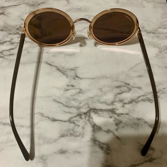 CHANEL 2017 Pink Gold Mirrored Sunglasses - Picture 9 of 12